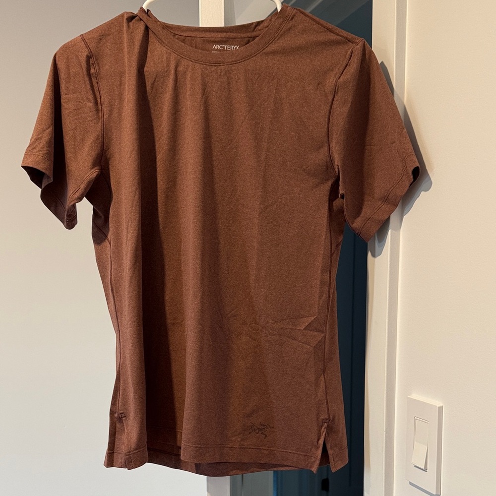 Arc'teryx Maroon coloured  Short Sleeve Tee